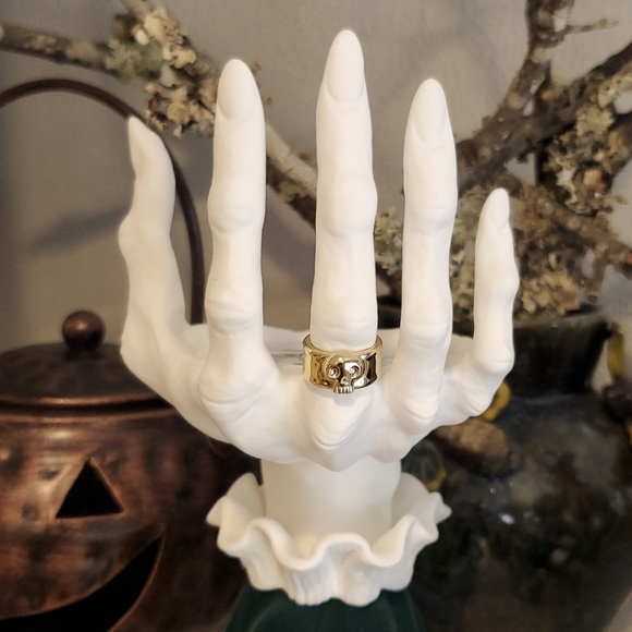 Bath & Body Works Witch Hand Halloween pedestal candle holder LAST ONE - Picture 4 of 5